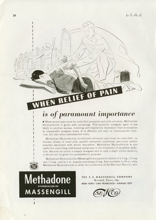 Methadone : when relief of pain is of paramount importance
