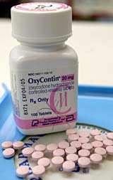 picture of OxyContin bottle