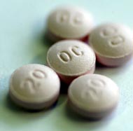 picture of OxyContin tablets